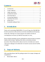 Preview for 18 page of PANCONTROL PAN 111 Manual