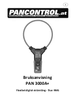 Preview for 69 page of PANCONTROL PAN 3000A+ Manual