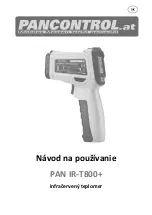 Preview for 69 page of PANCONTROL PAN IR-T800+ Manual