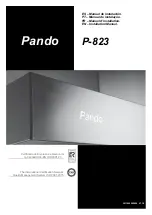 Pando P-823 Installation Manual preview