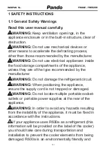 Preview for 101 page of Pando PFBI COMBI 178x54 User Manual