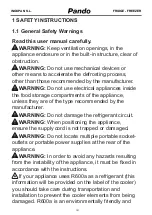 Preview for 103 page of Pando PFLX AMER 185x91 User Manual