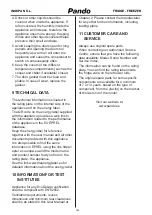 Preview for 126 page of Pando PFLX AMER 185x91 User Manual