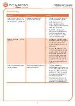 Preview for 7 page of Panduit ATLONA AT-VGW-HW-3 Installation Manual