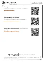 Preview for 8 page of Panduit Atlona AT-WAVE-101 Installation Manual