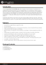 Preview for 6 page of Panduit Atlona OmniStream AT-OMNI-324 Manual