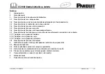 Preview for 43 page of Panduit BlackFin CT-2902BPHP Instruction Manual