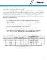 Preview for 5 page of Panduit C13CORD-B Application Manual