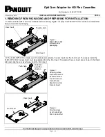 Panduit FLEX-OPTI-1RU Installation Instructions Manual preview