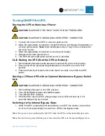 Preview for 32 page of Panduit smartzone 5-10KVA User Manual