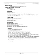 Preview for 4 page of Panduit UPS003024024015 Operation Manual