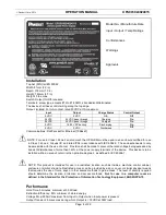 Preview for 5 page of Panduit UPS003024024015 Operation Manual