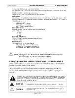 Preview for 6 page of Panduit UPS003024024015 Operation Manual