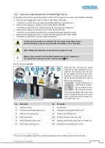 Preview for 38 page of PANHANS Ultimo-Touch 245/100 Operating Manual