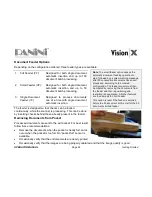 Preview for 25 page of Panini Vision X Operator'S Manual