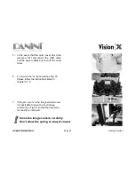 Preview for 28 page of Panini Vision X Operator'S Manual