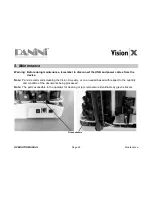 Preview for 30 page of Panini Vision X Operator'S Manual