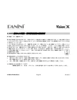 Preview for 81 page of Panini Vision X Operator'S Manual