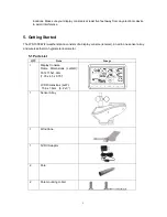 Preview for 5 page of Pantech WH2950 Operation Manuals