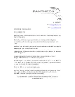 Preview for 5 page of Pantheon RC1 Instruction Manual