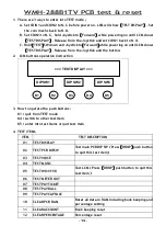 Preview for 14 page of PAOKAI ELECTONIC ENTERPRISE WMH-288B1 TV User Manual