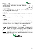 Preview for 17 page of PAPILLON TSP 51/16N Instruction Manual