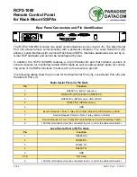 Preview for 47 page of Paradise Datacom RCP2-1000 Operation Manual