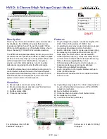 Preview for 1 page of Paradox IMPERIAL HV8D Quick Start Manual