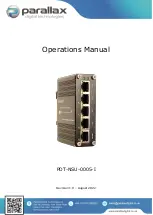 Parallax PDT-NSU-0005-I Operation Manual preview