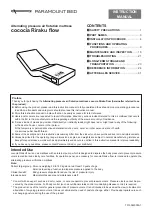 PARAMOUNT BED cococia Riraku flow Instruction Manual preview