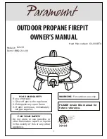 Preview for 1 page of Paramount Fitness BBQ-211 Series Owner'S Manual