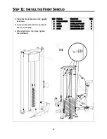 Preview for 22 page of Paramount Fitness FS-51 Assembly Manual