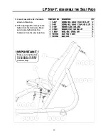 Preview for 17 page of Paramount Fitness MP 3.5 Assembly Manual