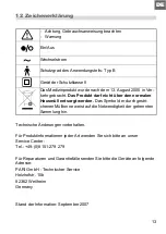 Preview for 17 page of Pari 053 Instructions For Use Manual