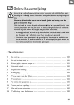 Preview for 103 page of Pari 053 Instructions For Use Manual