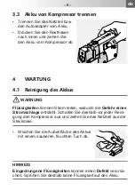 Preview for 9 page of Pari Akku Instructions For Use Manual