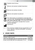 Preview for 49 page of Pari BOY SX Instructions For Use Manual