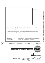 Preview for 52 page of Pari BOY SX Instructions For Use Manual