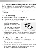 Preview for 20 page of Pari LC SPRINT 023B8001 Instructions For Use Manual