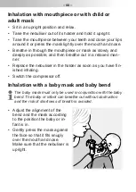 Preview for 44 page of Pari LC SPRINT 023B8001 Instructions For Use Manual