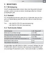 Preview for 21 page of Pari LC SPRINT SINUS Instructions For Use Manual