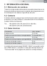 Preview for 57 page of Pari LC SPRINT SINUS Instructions For Use Manual