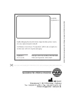 Preview for 50 page of Pari mini Instructions For Use Manual