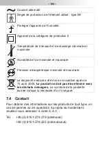 Preview for 164 page of Pari SINUS 028 Instructions For Use Manual