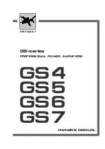 Park Audio II GS Series Owner'S Manual preview