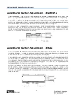 Preview for 40 page of Parker 402XE Series Product Manual