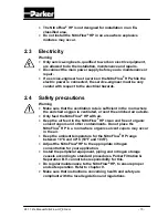 Preview for 10 page of Parker NitroFlow HP User Manual