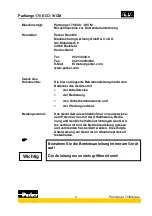 Preview for 2 page of Parker Parflange 170 WCM Manual
