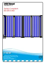 Parking Facilities PF9500A O & M Manual preview