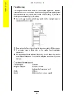 Preview for 24 page of Parkinson Cowan ASTORIA 3 Owner'S Handbook Manual